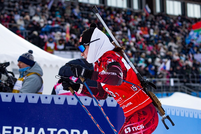 Спартакиада сильнейших по биатлону. Смешанная эстафета