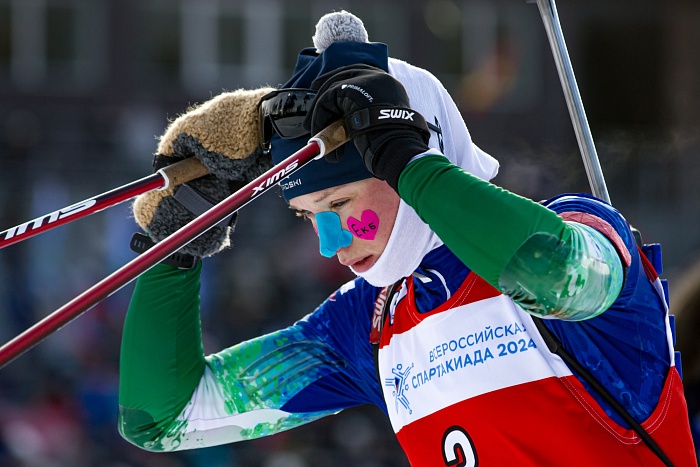 Спартакиада сильнейших по биатлону. Смешанная эстафета