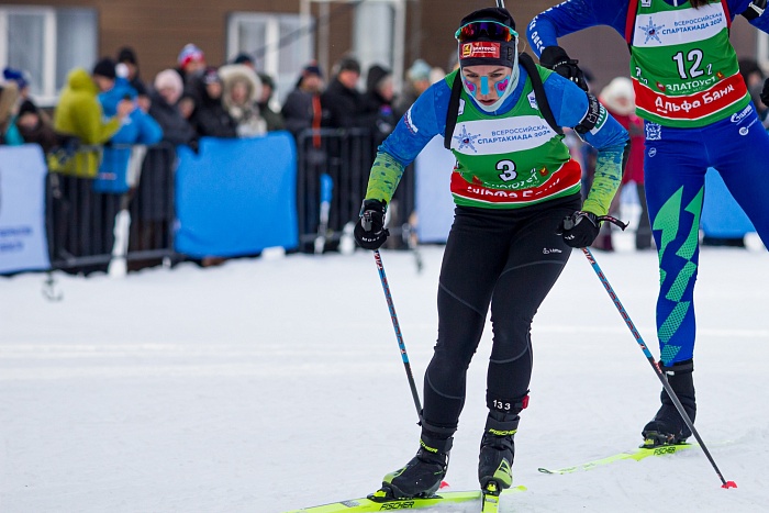 Спартакиада сильнейших по биатлону. Смешанная эстафета