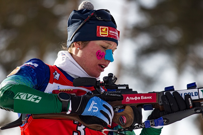 Спартакиада сильнейших по биатлону. Смешанная эстафета