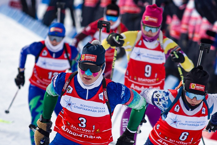 Спартакиада сильнейших по биатлону. Смешанная эстафета