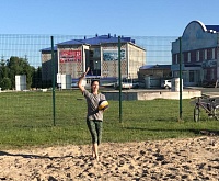Пляжный волейбол помогает соблюдать ограничения (ВИДЕО)