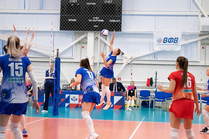 «Омичка» выиграла все четыре встречи против волейбольной «Тюмени»