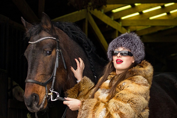 Либеро волейбольного клуба «Тюмень» Ева Шварц: «Мне очень нравится энергетика лошадей, есть у нас что-то общее»