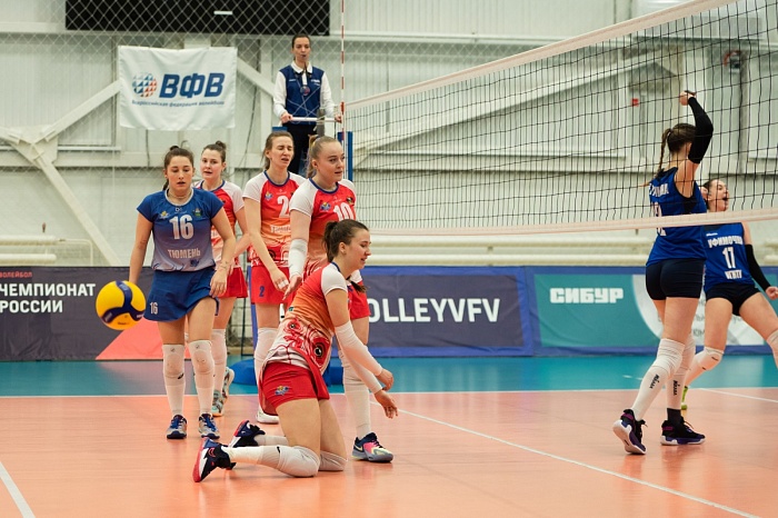 Чемпионат России. Высшая лига "А". "Тюмень" - "Уфимочка-УГНТУ" - 1:3