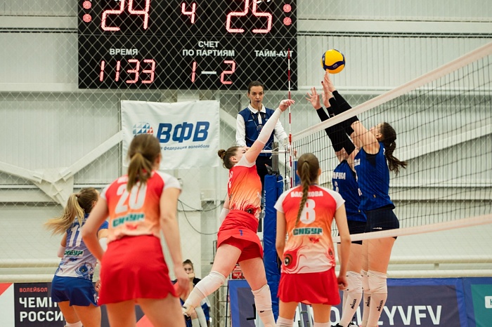 Чемпионат России. Высшая лига "А". "Тюмень" - "Уфимочка-УГНТУ" - 1:3