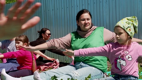 Проект "Лето на даче с физкультурой" снова вернулся в местные СНТ