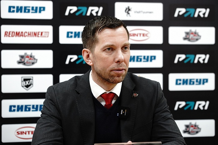 Главный тренер «Рубина» Денис Ячменев: «Мы выиграли серию по многим компонентам, но уступили в главном – в завершении атак»