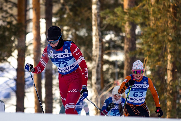 Спартакиада сильнейших по лыжным гонкам. Скиатлон. Женщины