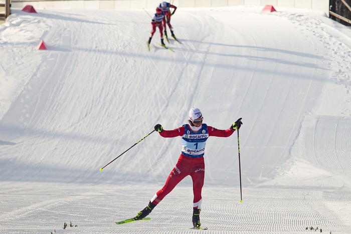 Спартакиада сильнейших по лыжным гонкам. Скиатлон. Женщины