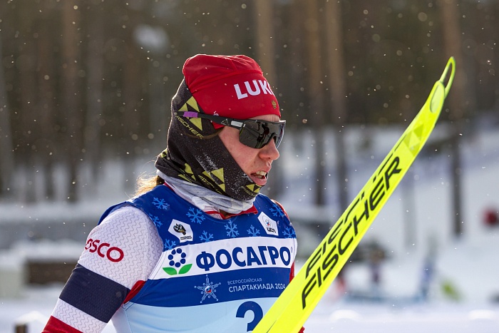 Спартакиада сильнейших по лыжным гонкам. Скиатлон. Женщины