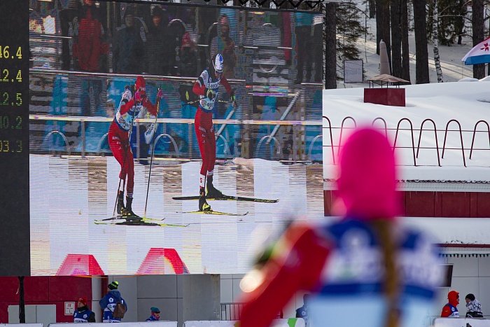 Спартакиада сильнейших по лыжным гонкам. Скиатлон. Женщины
