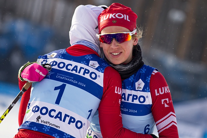 Спартакиада сильнейших по лыжным гонкам. Скиатлон. Женщины