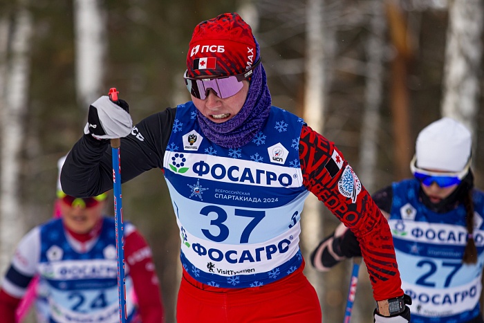 Спартакиада сильнейших по лыжным гонкам. Скиатлон. Женщины