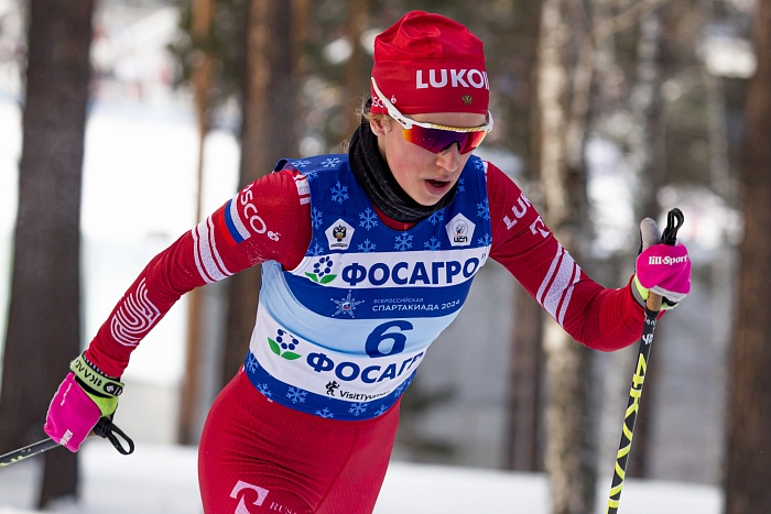 Спартакиада сильнейших по лыжным гонкам. Скиатлон. Женщины