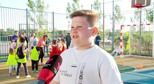 В Тюмени открылась "Школа чемпионов", где детей будут обучать гандболу