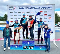 Гараничев, Поварницын и Сливко завоевали медали в индивидуальной гонке на чемпионате России по биатлону