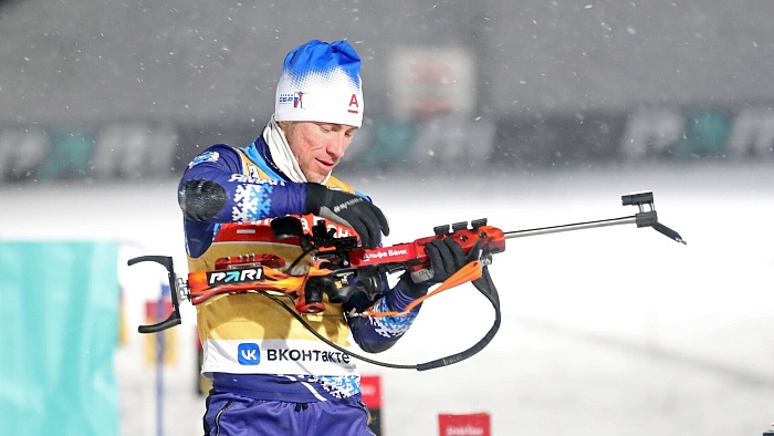 Победитель мужской эстафеты на Спартакиаде сильнейших по биатлону Виктор Плицев: «В Златоусте был уровень Кубка мира, так шикарно»