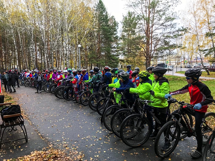 В Гилевской роще страстно крутили педали