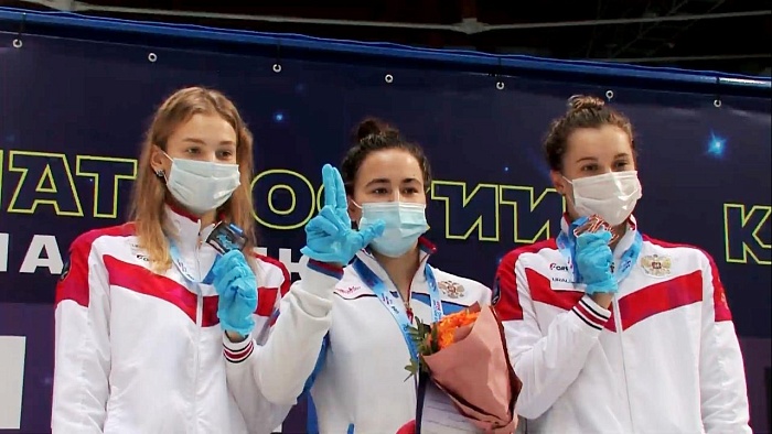 Елизавета Клеванович взяла серебро чемпионата России!