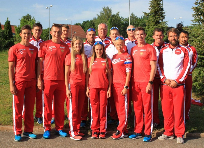 Денис Спицов тренируется в Италии