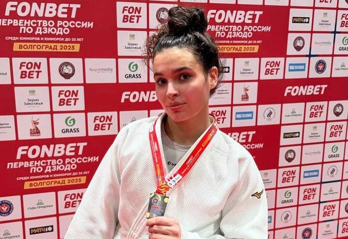 Сафура Рустамова — вторая на первенстве России по дзюдо в Волгограде