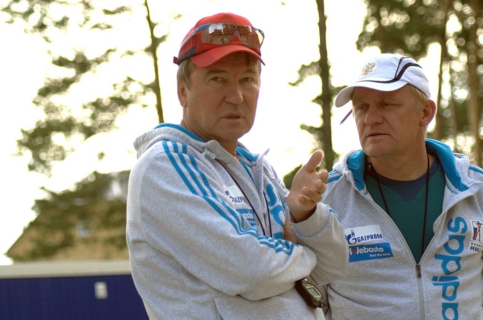 Наставник сборной России Владимир БРАГИН. Фото Александра ЖГУЛЁВА