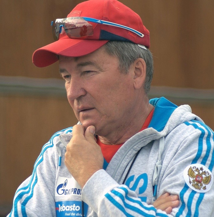 Наставник сборной России Владимир БРАГИН. Фото Александра ЖГУЛЁВА