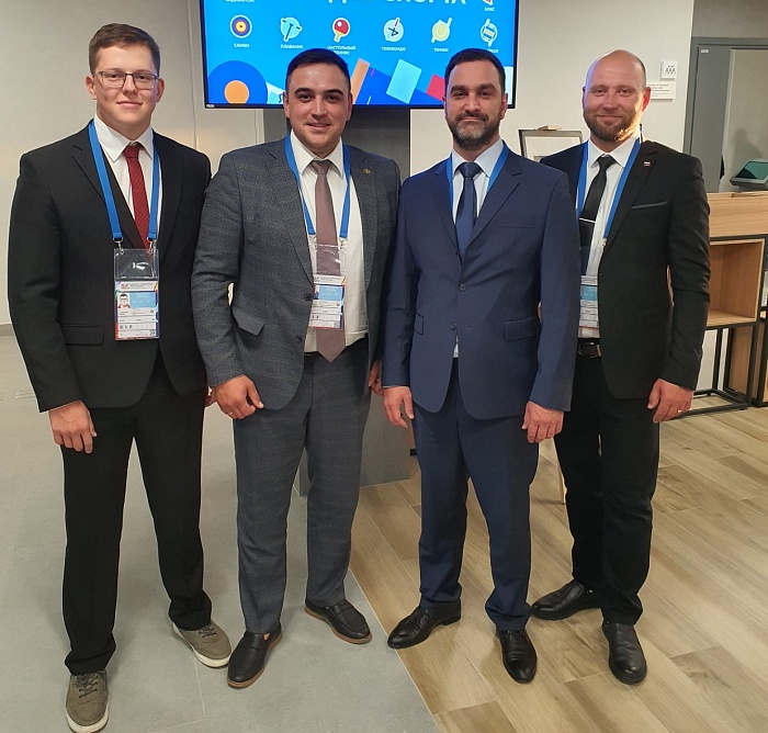 Тюменские волейбольные судьи работают на Международном фестивале студенческого спорта