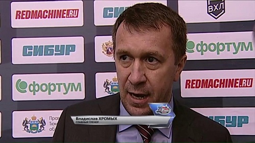 Владислав Хромых после победы над Металлургом из Новокузнецка