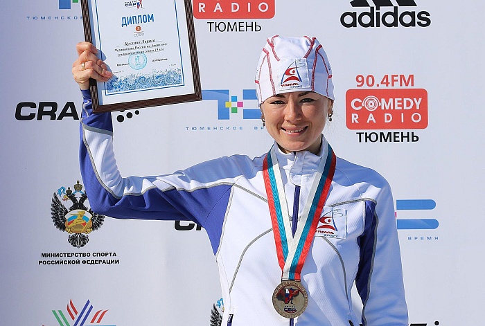 Лариса Куклина: «Лыжи катили лучше, чем вчера» (ВИДЕО)