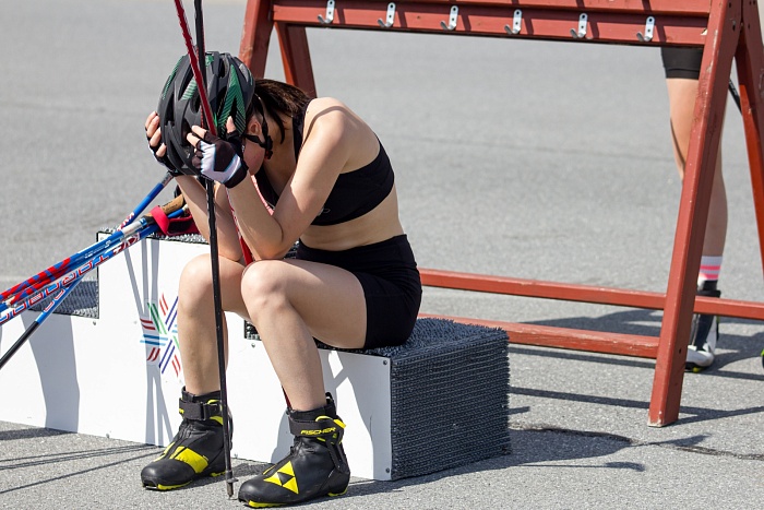 Чемпионат Тюменской области по лыжероллерам. 2-й соревновательный день. Женщины