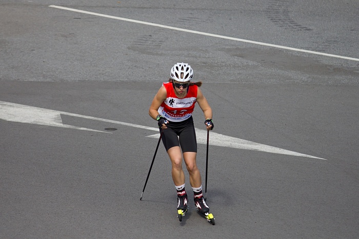 Чемпионат Тюменской области по лыжероллерам. 2-й соревновательный день. Женщины