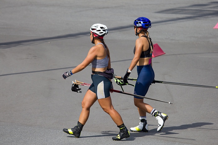 Чемпионат Тюменской области по лыжероллерам. 2-й соревновательный день. Женщины