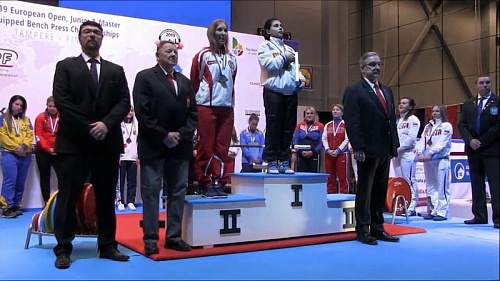 Сургутянка показала силу в Тампере