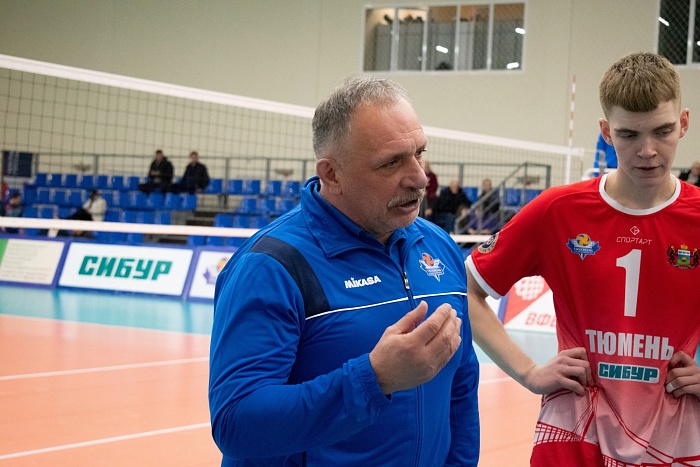 Тренер волейбольной команды «Тюмень-ТюмГУ» Сергей Саркисян: «Не всё гладко складывалось на тай-брейке»