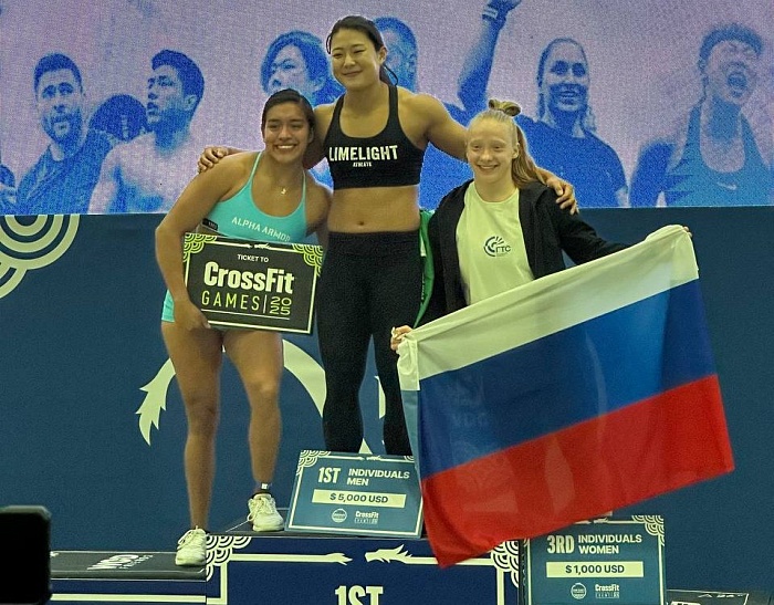 Тюменская спортсменка Анна Иванова завоевала бронзу в полуфинале CrossFit Games