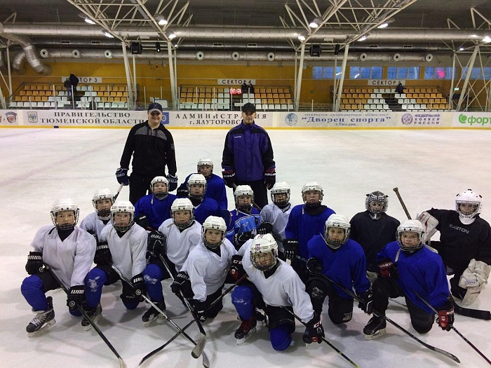 Провел мастер-класс в спорткомплексе имени деда