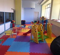 Во Дворце спорта появилась детская комната!