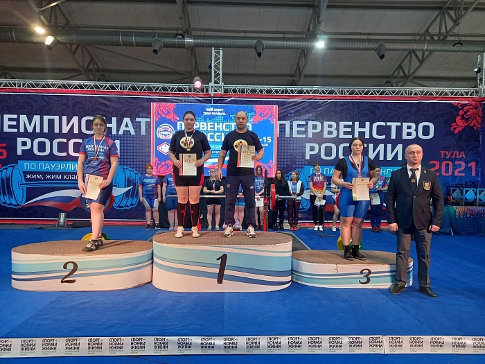 Тюменка выиграла золото в Туле