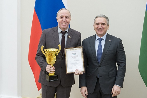 Награждение по итогам XXIII Спартакиады исполнительных и законодательных органов государственной власти Тюменской области и иных государственных органов Тюменской области