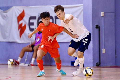 Юношеская сборная России по футзалу добилась второй победы над вьетнамцами