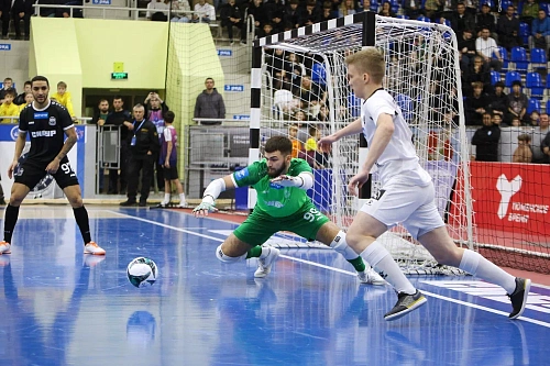 Голкипер футзального клуба «Тюмень» Кирилл Суханов: «Здорово, что пропустили только один мяч»