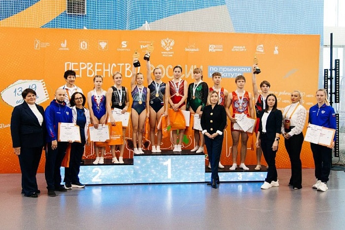 Тюменцы завоевали медали на первенстве России по прыжкам на батуте
