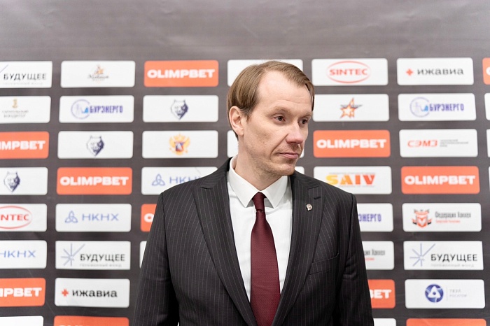 Главный тренер хоккейного клуба «Рубин» Константин Фаст: «Терпели в обороне, искали шансы в атаке...»