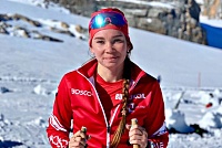 В скиатлоне чемпионата России Смирнова дала бой лучшей лыжнице мира!