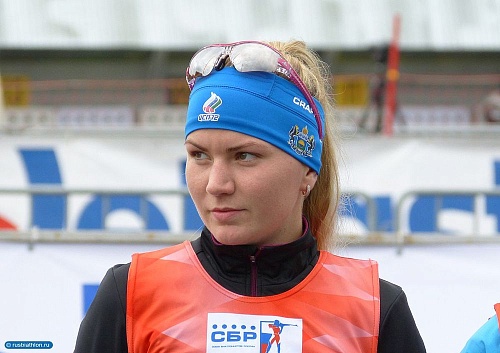 Виктория Сливко стала четвёртой в лыжной гонке