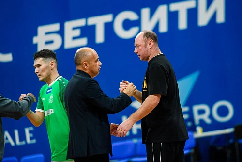 Главный тренер футзального клуба «Тюмень» Денис Абышев: «Упрекнуть ребят не в чем»