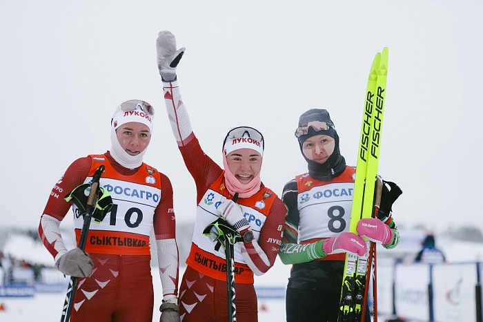 Тюменские лыжницы взяли спринтерские награды в Сыктывкаре