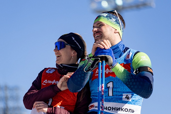 Чемпионат России. Смешанная эстафета